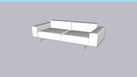 Airon 226X97 COM 2 BRAÇOS (2 DIVISÕES DE 90CM)