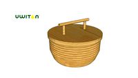 Bidara Round Basket UWITAN