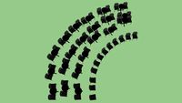 semi circle cabaret seating