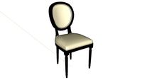 LOUIS XVI SIDE CHAIR SOLARIUM
