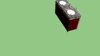 Mueble doble bacha