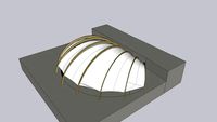 cubierta mader vray