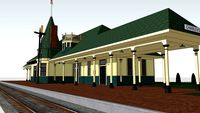 Charlevoix Depot 1892