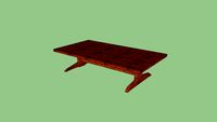 Mesa Centro Alvorada 1,50x0,80 - Living Concept