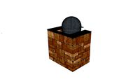 Outdoor Kitchen Smoker/GreenEgg Stand