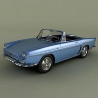 Renault Caravelle Floride 1961 3D Model