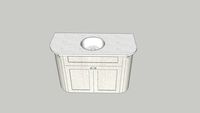 Burlington vanity 130cm