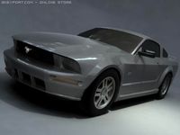 Ford Mustang GT V8 3D Model