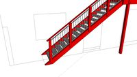 escalier pepita
