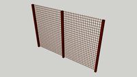 Betongaas schutting
