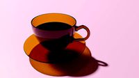 Coffee cup model
