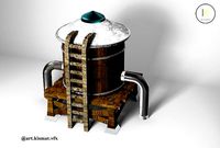 Water Tank CG Model