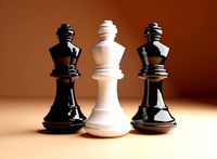 Chess pieces 3D model