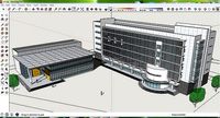 Sketchup Office building C2