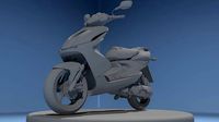 yamaha aerox Free 3D model