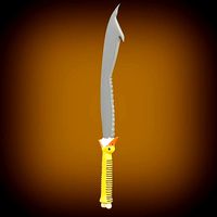 Stylized DuckSword low-poly game ready