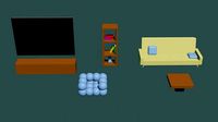 Interior Low Poly Asset Pack
