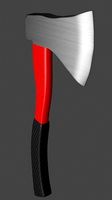 this is low poly Axe