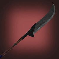 glaive PBR low-poly game ready Melee weapons cold weapons spear
