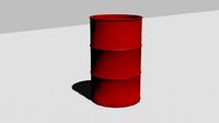 Barrel Red 3D model