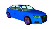 VEHICULO AUTOMOVIL CARRO AUDI