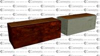 Linha Essenziale - Panchina 120x46x49