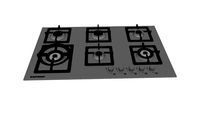 Cooktop+Quadratto+90+cm+6+Queimadores+-+Elettromec
