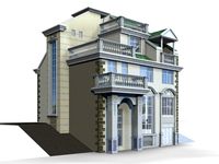 Villa 043 3D Model