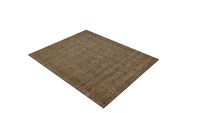 Tapis en jute de laine à chevrons