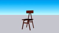 sawhorse chair