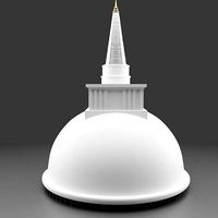 Mahaweli Stupa 3D Model