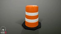Large traffic cone