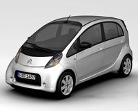 2011 Citroen CZero 3D Model