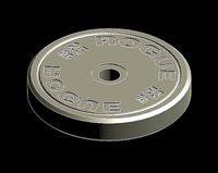 25kg Weightlifting Bumper Plate