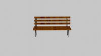 Modern Bench  - settle -