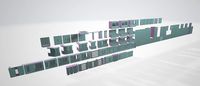 Architectural Building blocks for creating assets