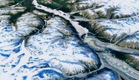 Snowy mountains