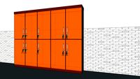 HPL TACO KITCHENSET LOCKER