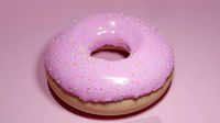 Donut model 3d blender