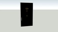Sherlock's door