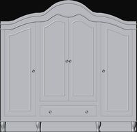 Simple Rochelle Wardrobe