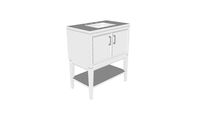 K-33578-ASB Winnow Vanity 36 Inches