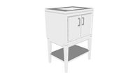 K-33577-ASB Winnow Vanity 24 Inches
