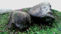 two big rocks