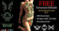 Free Ornament Brushes and IMM Brush VOL 03
