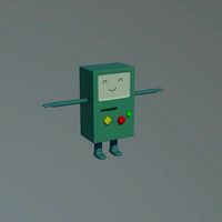3d Model - BMO - Adventure Time