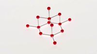 Diamond Atom Bonding Structure