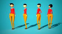 Lowpoly Female