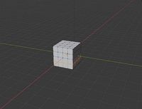 cube with vertices and cylinder with vertices