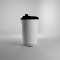 Takeaway coffee cup